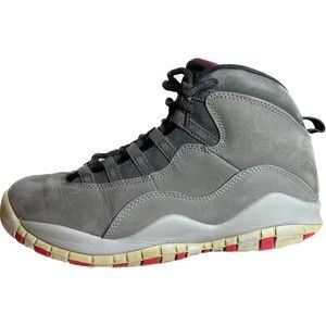 Air Jordan 10 Retro GS 'Smoke Grey' Sneakers | Women's Size 8 US